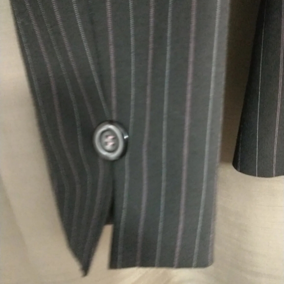 Bebe Black Sophisticated Career Blazer Sz 8 - Picture 2 of 5